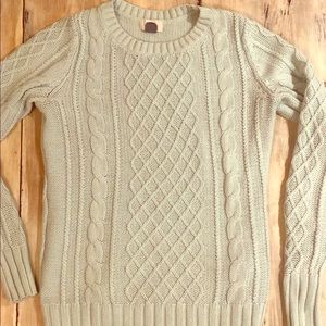 Women’s Old Navy Mint Cable Knit Sweater